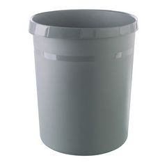 Photo Corbeille à papier 18 litres Gris HAN Grip 18198-19