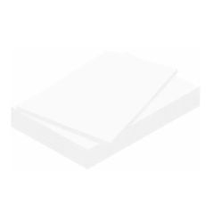 Carton plume A4 - 10 mm - Blanc KANGARO - Lot de 10