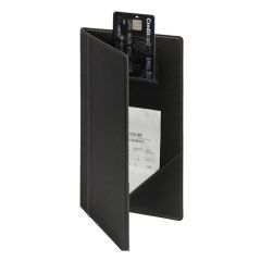 Pochette pour addition imitation cuir - Noir : SECURITY Trendy photo