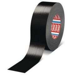 Photo TESA : Ruban adhésif noir en vinyle - 25 mm x 25 m (Rouleau)