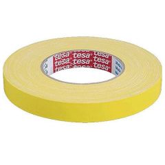 photo TESA : Ruban adhésif jaune en vinyle - 19 mm x 25 m (Rouleau)
