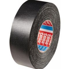 Photo TESA : Ruban adhésif noir en vinyle - 38 mm x 50 m (Rouleau)
