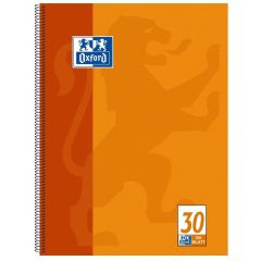 Photo OXFORD : Cahier à spirale - 160 pages unies A4+ 100050359