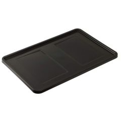 Photo Couvercle pour bac de rangement - 600 x 400 mm - Noir KEEEPER Roberta Image