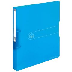 Photo Classeur à 2 anneaux - Dos de 38 mm - Bleu transparent : HERLITZ Easy orga to go 11205762