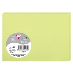 Photo POLLEN Carte Vert bourgeon 110 x 155 mm C6 11350C Clairefontaine