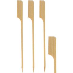 Photo Brochette pour grillades en bambou - 250 mm PAP STAR Golf 