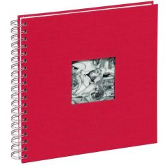 Photo PAGNA 12156-03 : Album photos à spirales Passe partout - Rouge - 240 x 250 mm