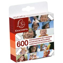 Photo Coins photo autocollants EXACOMPTA Image