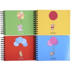 Photo Album photos à spirales - 230 x 160 mm - 50 photos - Assortiment EXACOMPTA Hello Image
