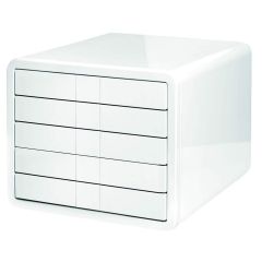 Photo Module de classement - 5 tiroirs - Blanc : HAN i-Box 1551-12