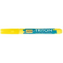 Photo Marqueur acrylique Triton - Jaune citron KREUL Solo Goya 