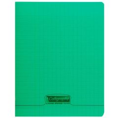 Photo Cahier Séyès 48 pages - 170 x 220 mm - Vert CALLIGRAPHE Polypro
