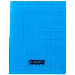 Photo Cahier Séyès 96 pages - 170 x 220 mm - Bleu CALLIGRAPHE Polypro