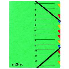 Photo 24131-03  Pagna : Trieur à élastiques 12 compartiments -  Vert