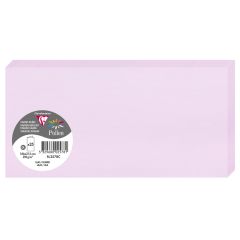 Photo POLLEN : Carte double de papier - Format DL - Lilas 2578C