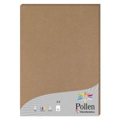 Photo POLLEN Feuille en Papier Kraft 210 x 297 mm A4 Lot de 25