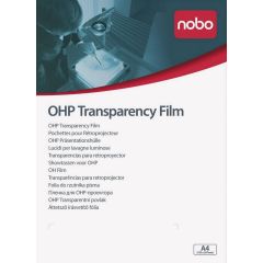 Photo Film transparent pour imprimantes laser couleur - A4 : NOBO Lot de 50 réf. 33638782