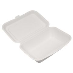Photo Boîte à repas en canne à sucre - 170 x 125 x 49 mm NATURE STAR
