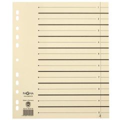 Photo PAGNA : Intercalaires en carton - A4 - Beige 44108-09