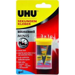 Photo Colle universelle Gel - 1 g UHU Minis Gel