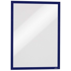 Photo DURABLE 4873-07 Cadres d'affichage magnétiques adhésif - A3 - Bleu foncé