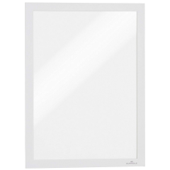Photo DURABLE 4882-02 Cadres d'affichage magnétiques adhésif - A4 - Blanc