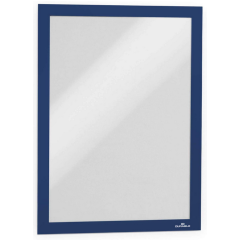 Photo DURABLE 4882-07 Cadres d'affichage magnétiques adhésif - A4 - Bleu foncé