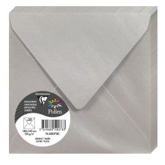 Photo Enveloppe POLLEN Argent Format  140 x 140 mm 50078C