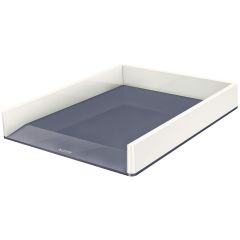 Photo Corbeille à courrier - A4 - Blanc LEITZ WOW Duo Colour