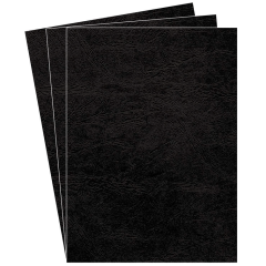 Photo Couverture pour reliure de présentation A4  (FELLOWES 5370405 carton)