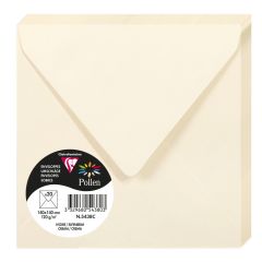 Photo Enveloppe POLLEN Ivoire Format  140 x 140 mm 5438C