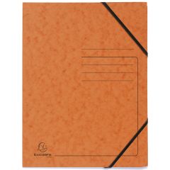 Photo Chemise imprimée à élastiques - Sans rabat - Orange EXACOMPTA Image