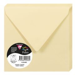 Photo Enveloppe POLLEN Chamois Format  140 x 140 mm 5848C