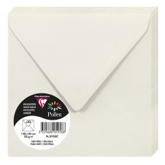Photo Enveloppes - 140 x 140 mm - Gris Perle POLLEN 