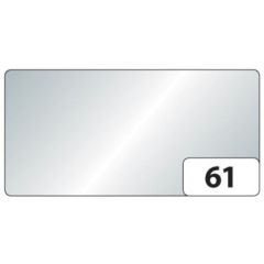 Photo Feuilles de papier de couleur - 500 x 700 mm - Argent brillant FOLIA Image