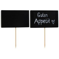 Photo Pique apéritif personnalisable - 90 mm PAP STAR Ardoise