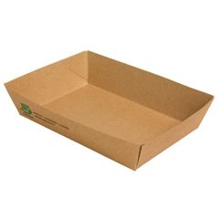 Photo Barquette pour snack - 160 x 110 x 40 mm PAP STAR Pure