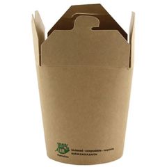 Photo Boîte à snack - 65 x 58 x 75 mm PAP STAR Pure