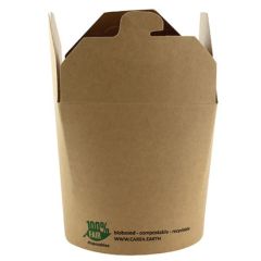 Photo Boîte à snack - 100 x 88 x 98 mm PAP STAR Pure