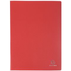 Photo Protège-documents de 200 vues - Rouge EXACOMPTA Opaque Image