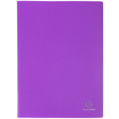 Photo Protège-documents de 120 vues - Violet EXACOMPTA Opaque Image