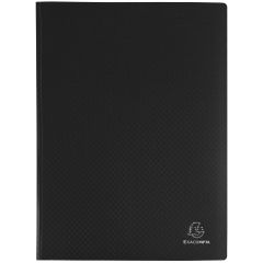 Photo Protège-documents de 160 vues - Noir EXACOMPTA Opaque Image