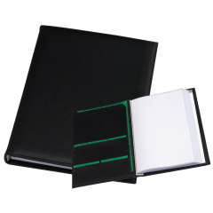 Photo Protège-documents A4 de 20 vues - Noir RILLSTAB Ambassadeur