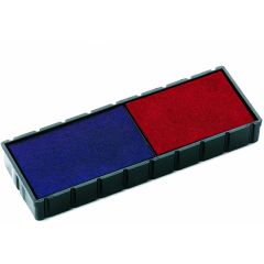 Photo COLOP E12/2 : Cassette de rechange pour tampon - Bleu Rouge - 107147