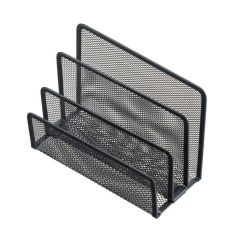 Photo Trieur à courrier - 3 compartiments - Noir : HELIT Mesh H2518395