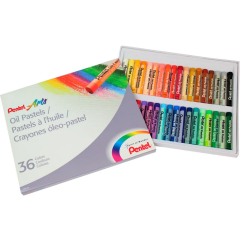 Photo PENTEL PHN4 : Lot de 36 craies pastelles d'huile PHN4-36