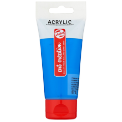 Photo ROYAL TALENS : Peinture acrylique ArtCréation - Cyan primaire - 75 ml