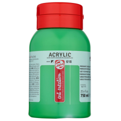 Photo ROYAL TALENS : Peinture acrylique ArtCréation - Vert clair - 750 ml