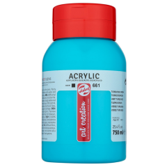 Photo ROYAL TALENS Peinture acrylique ArtCréation - Vert turquoise - 750 ml